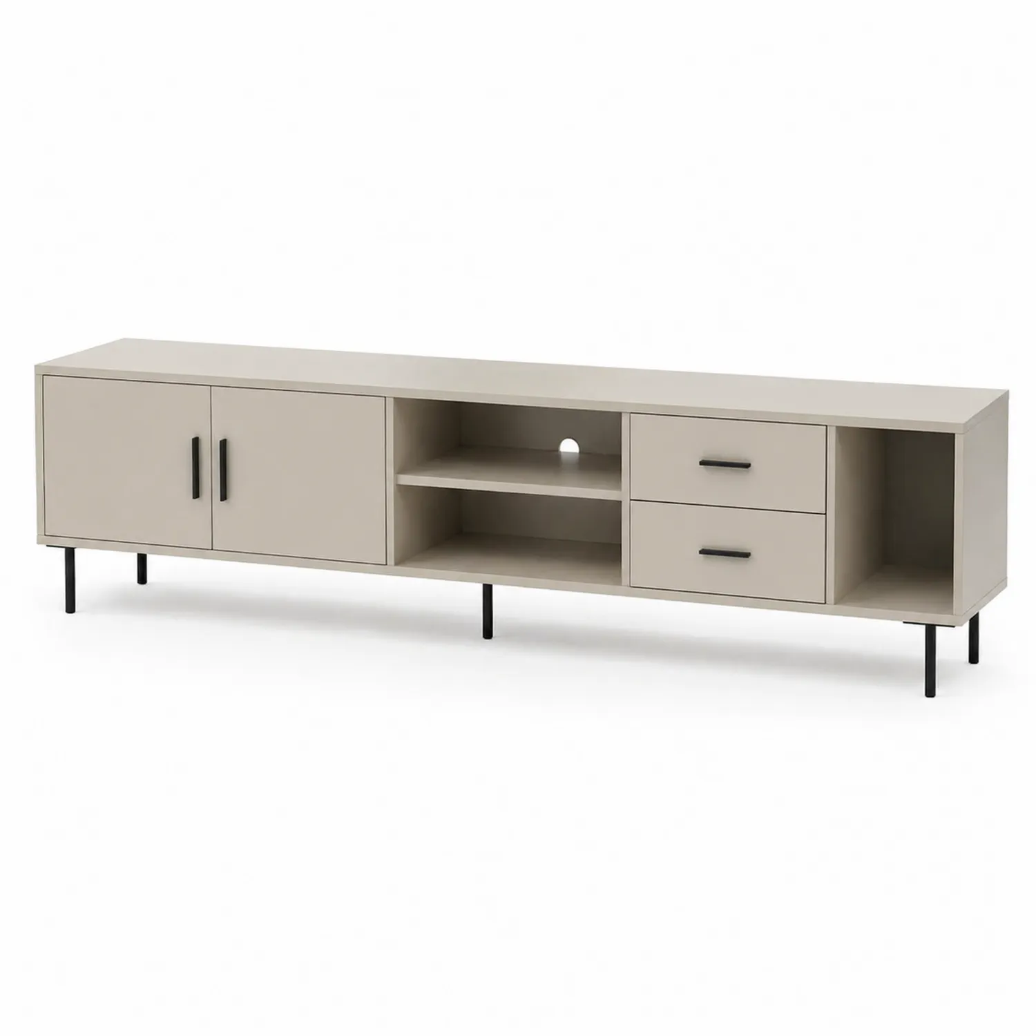 TV-Möbel MDF 160x40x50cm Beige