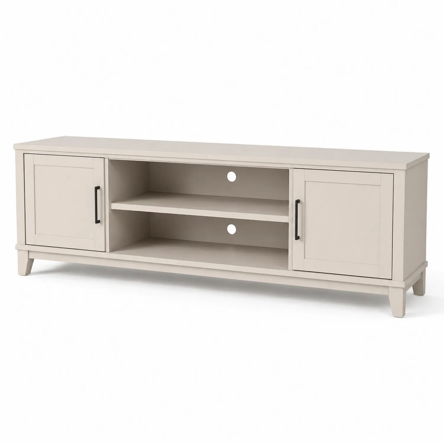 MDF TV-Schrank 140x40x50 cm Beige