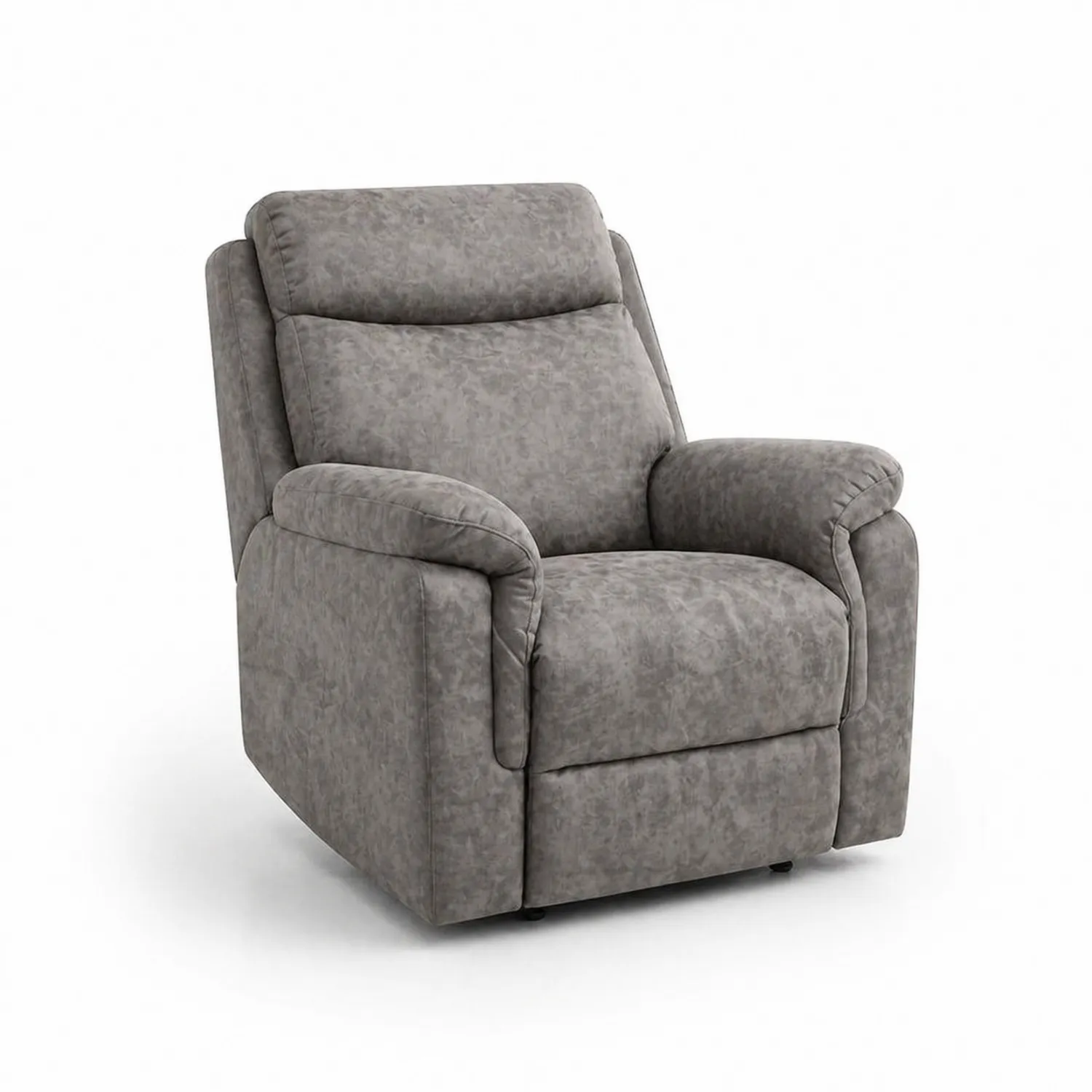 Relaxsessel Stoff Grau 90x90x100 cm-Benrayzen