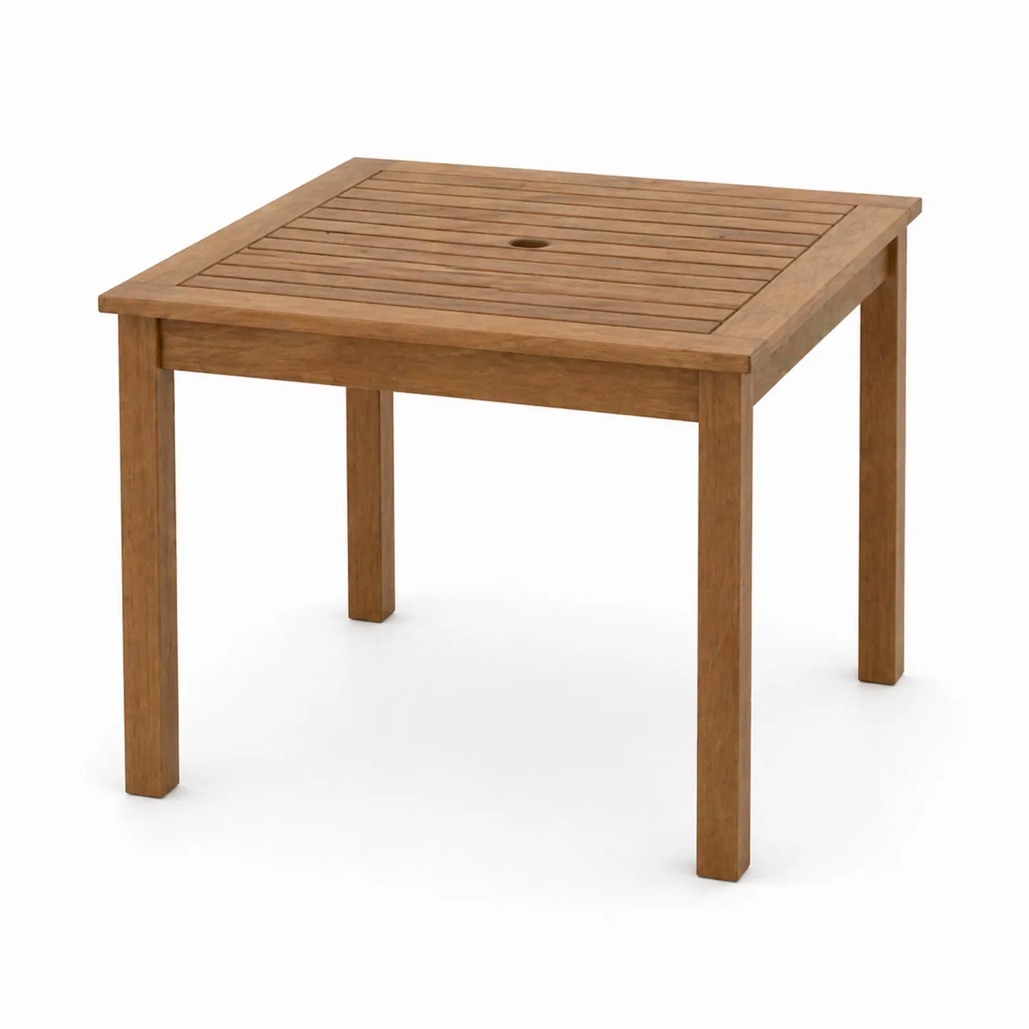 Holztisch Akazienholz quadratisch 90x90x75 cm Braun-Benrayzen