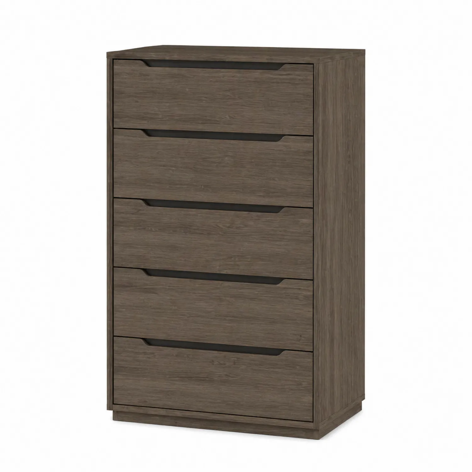 Cajonera de 5 cajones de madera marrón 120x80x40 cm