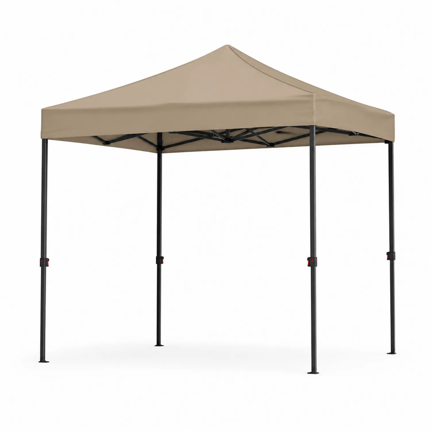 Carpa de Tela de Poliéster 3x3m Beige para Exterior