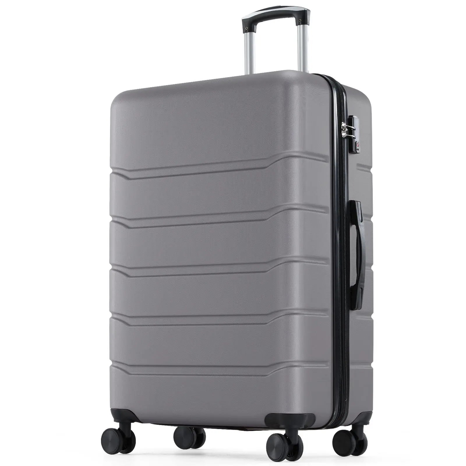 【Summer Sale】Travel Luggage, 20"/24"/28" Hardshell ABS Suitcase with Double Spinner Wheels, Lightweight Expandable Rolling Luggage with TSA Lock, Hardshell Abs Luggage