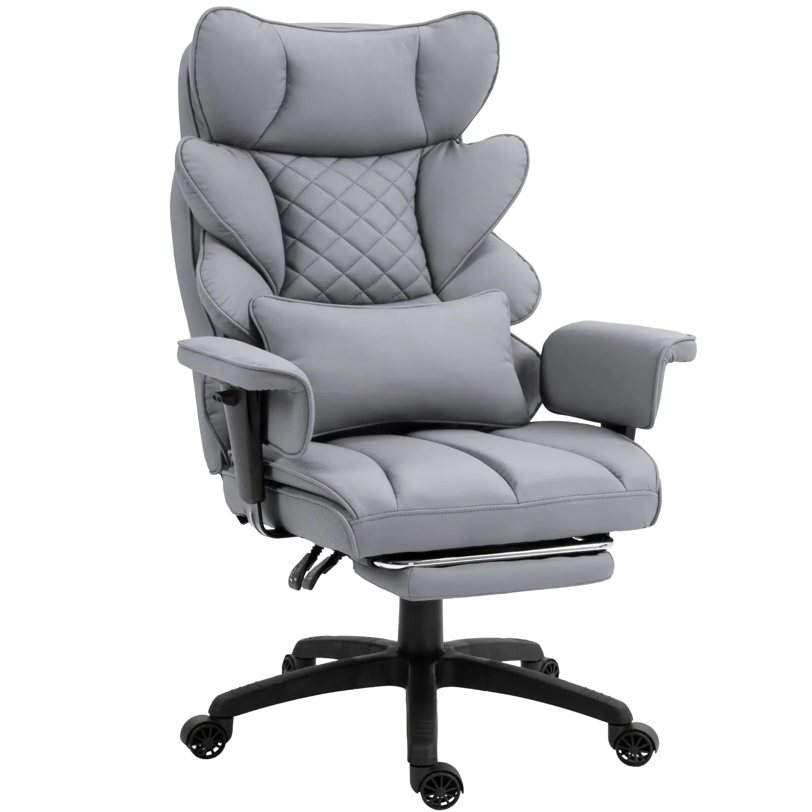 Ergonomic Office Chair - Big & Tall Executive Desk Chair with Pocket Spring Lumbar Support, High-Back Adjustable Gaming Chair