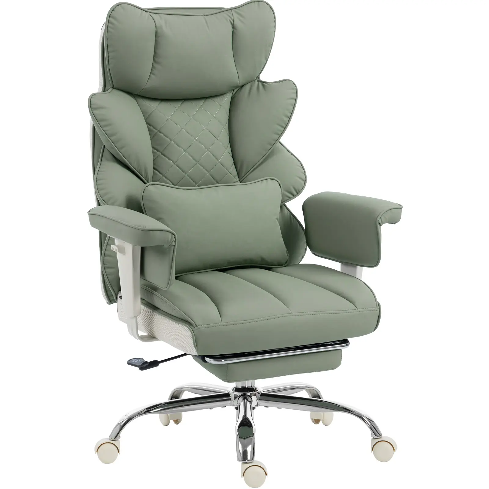 Ergonomic Office Chair - Big & Tall Executive Desk Chair with Pocket Spring Lumbar Support, High-Back Adjustable Gaming Chair