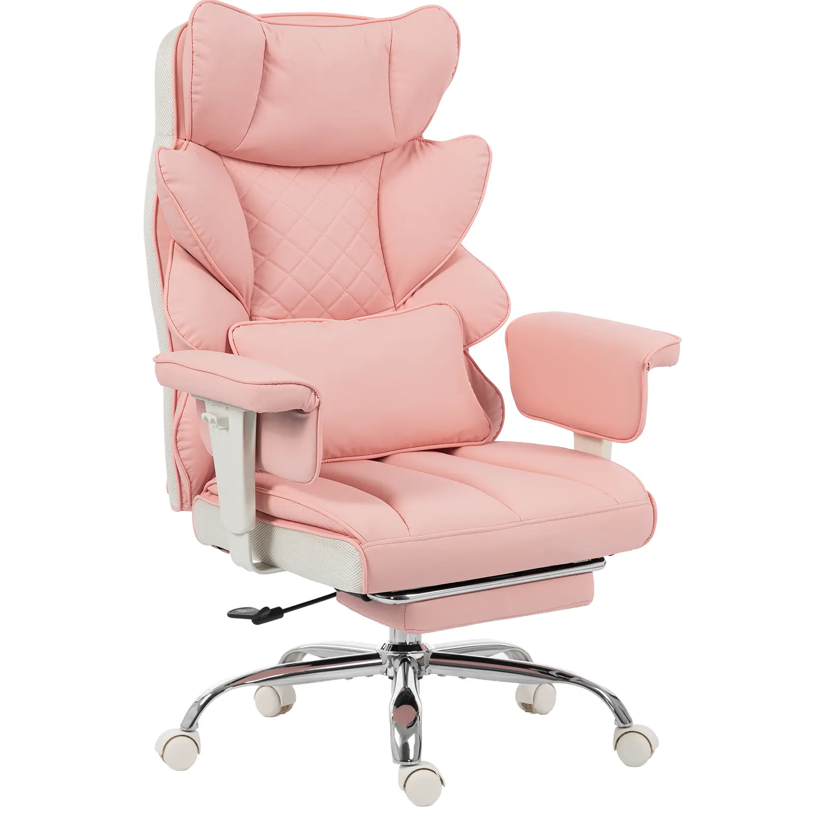 Ergonomic Office Chair - Big & Tall Executive Desk Chair with Pocket Spring Lumbar Support, High-Back Adjustable Gaming Chair