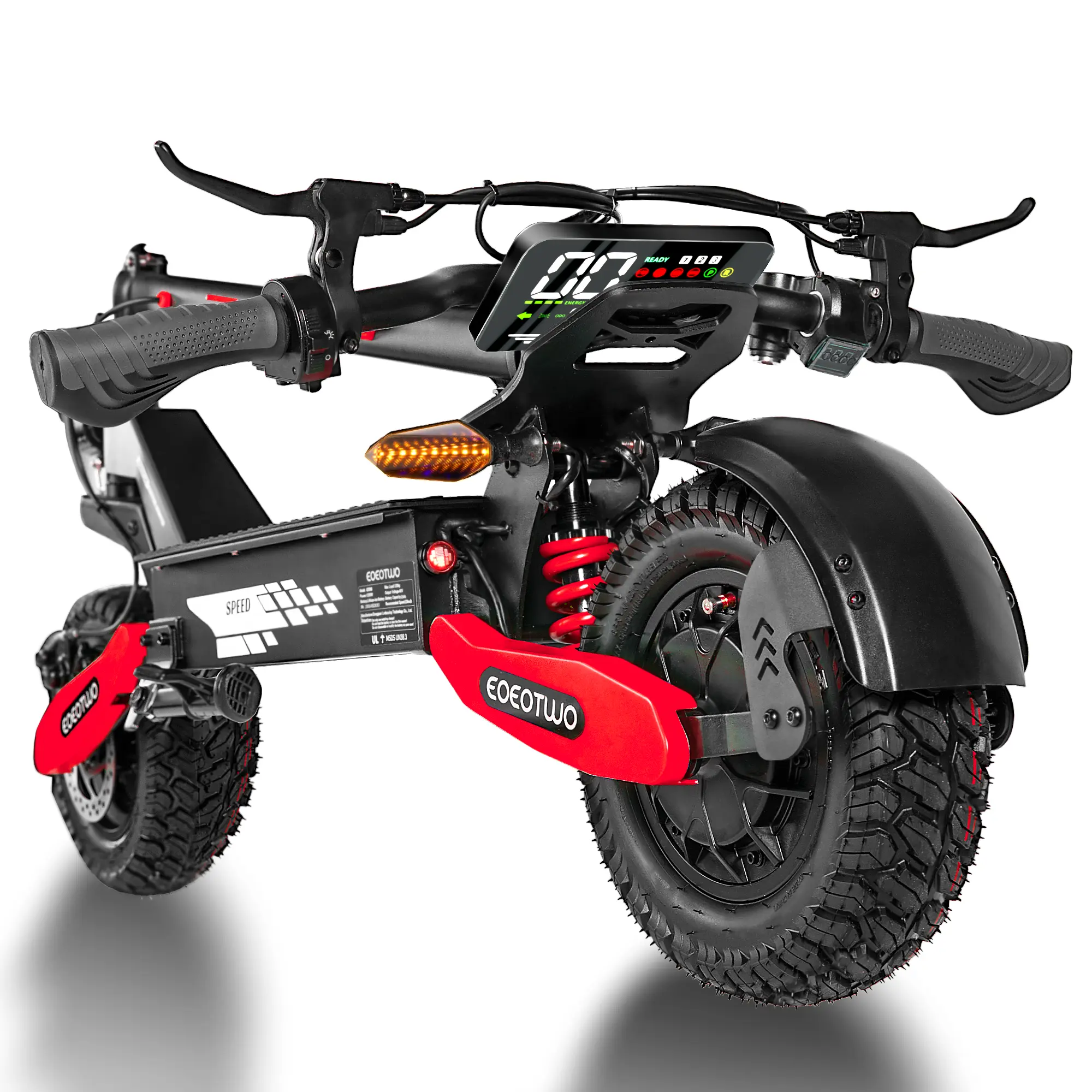 【Summer Clearance】Electric Scooter-Adult Model -1200W, 11-inch Solid Tires, 28 mph Speed, Long Range of 40miles, Suitable for Adults, Foldable Commuter ElectricScooter, Dual Disc Brakes, Dual Shock Absorbers, FoldableElectric Scooter