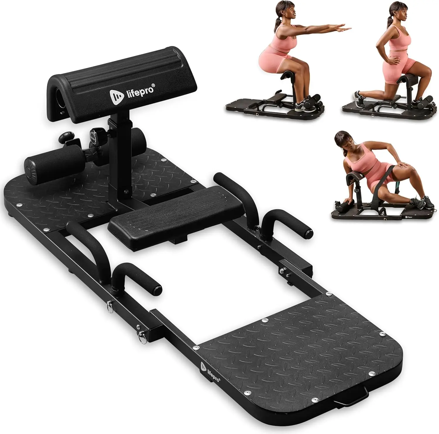 Foldable Home Gym Station for Sculpted Glutes& Lower Back Support 