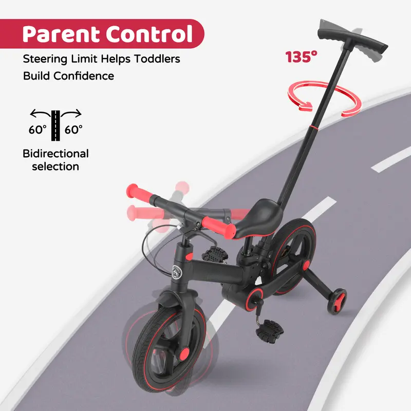 6-in-1 Toddler Bike | Balance, Ride & Learn in One Smart Design