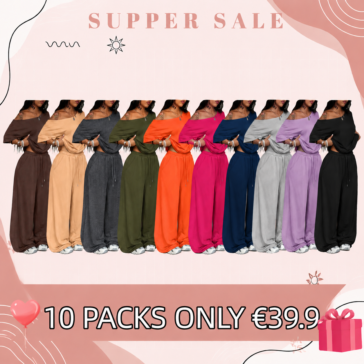 Everyday Essential Women’s 2-Piece Set – Relaxed Fit Style