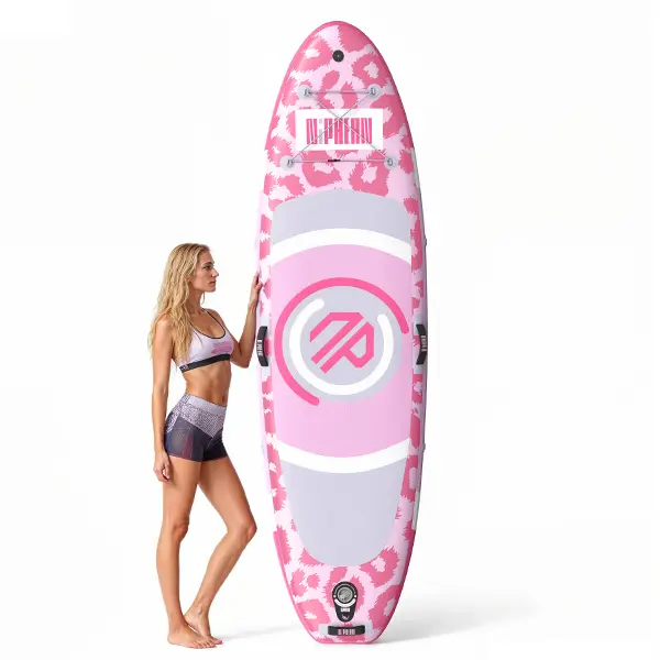 Niphean Outdoor 10' Inflatable Stand Up Stability Paddleboard for Gliding Yoga with 33" Balance Wing & Complete Accessories Set for Adults & Youth, 3-Year Warranty