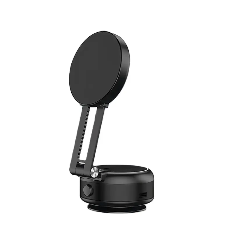 Vacuum Magnetic Phone Holder,Cellphone Stand,Smartphone Folding Mount,Dual-Sided Electronic Vacuum and Magnetic Adsorption,Selfie,Car,Office
