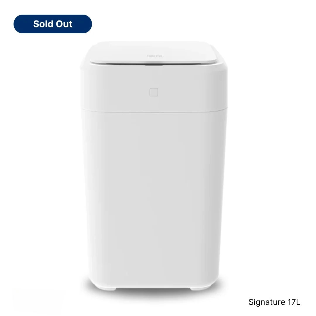 HULIABU® 17L - Touchscreen, Self-Sealing Smart Trash Can