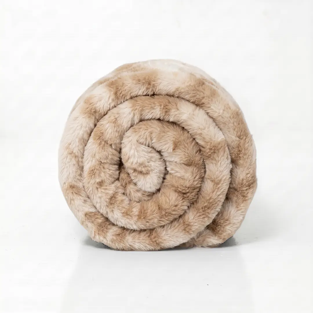 Mellow Sleep | Cloud Throw Blanket - Cloud Like Faux Rabbit Fur Plush Blanket, Ultra Soft Fluffy Fleece Throw for Stress & Anxiety Relief, Thick Warm Cozy Blanket for Couch, Bed, Travel & Relaxation