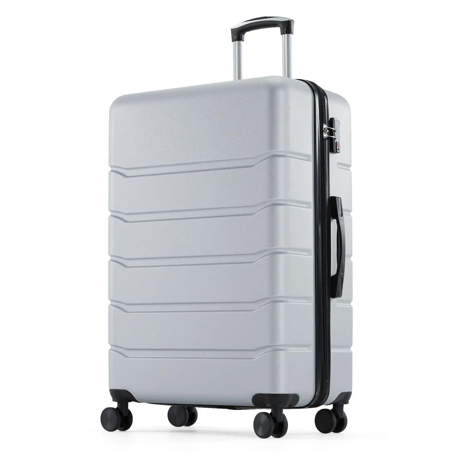 【Summer Sale】Travel Luggage, 20"/24"/28" Hardshell ABS Suitcase with Double Spinner Wheels, Lightweight Expandable Rolling Luggage with TSA Lock, Hardshell Abs Luggage