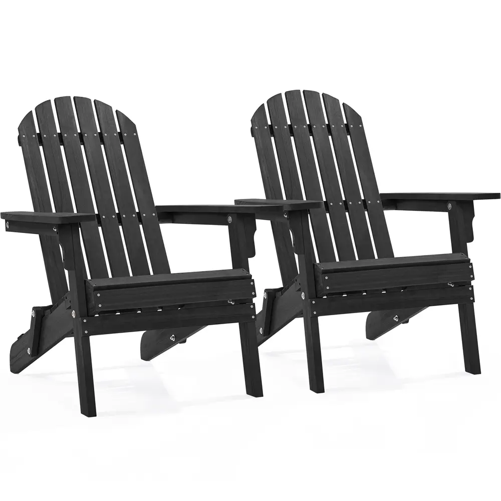 Folding Single‑Person Ergonomic Outdoor Patio Chair, Weather‑Resistant Solid‑Wood Hollow‑Out Lounge Chair with 3‑Leg Support, Easy‑Storage for Backyard Fire Pits