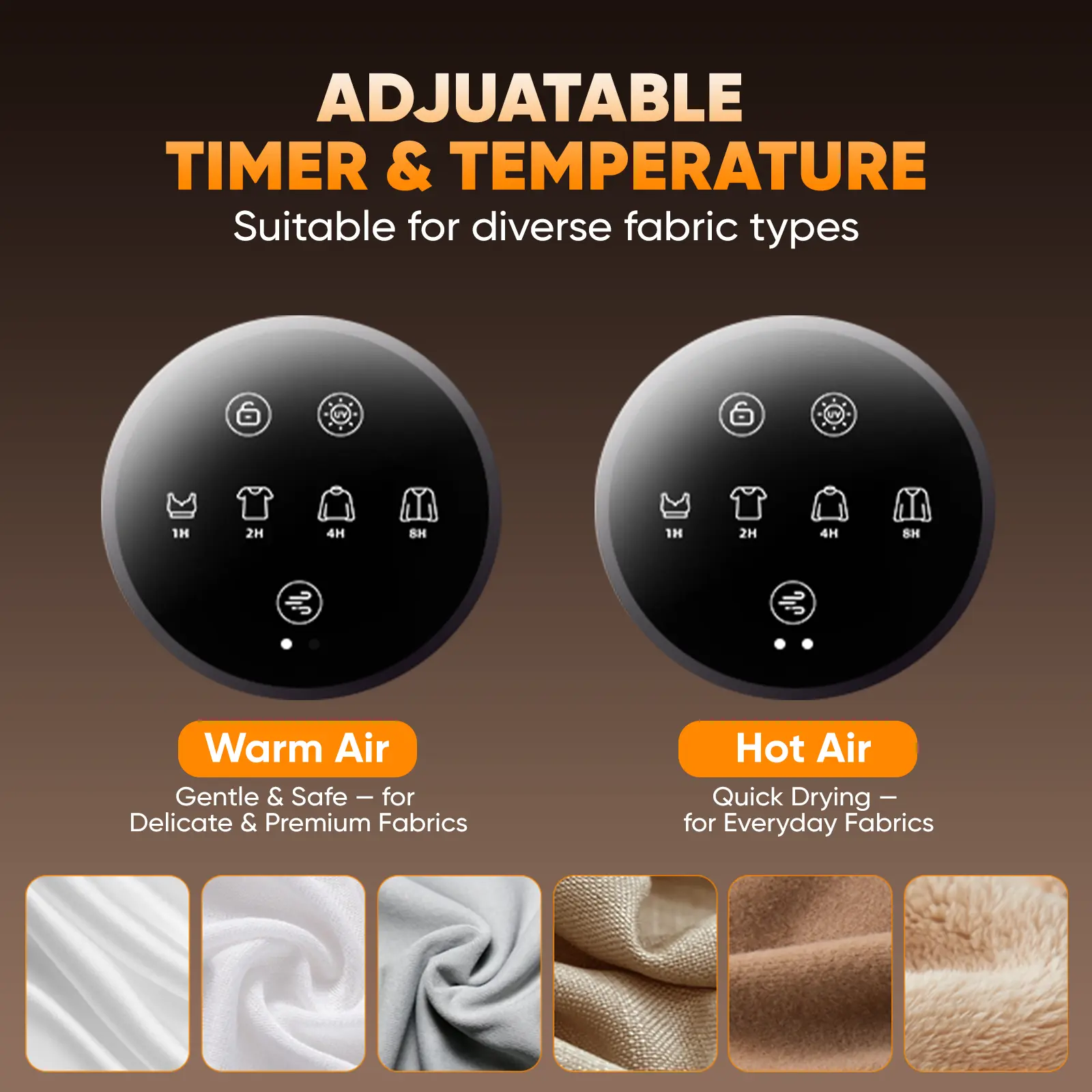 HULIABU Portable Clothes Dryer 600W Hold 11-20 Items, with Timer & Remote Control, One Mini Hanger, Foldable Drying Bag, Small Compact Electric Fast Drying Machine for Laundry, Travel, RV, Home, Apartment