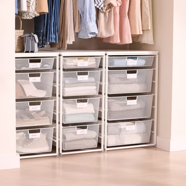HULIABU Mesh Closet Drawers