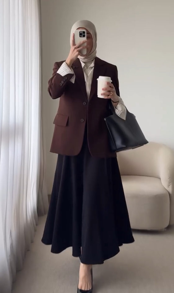 Elegant Modest Two-Piece Set