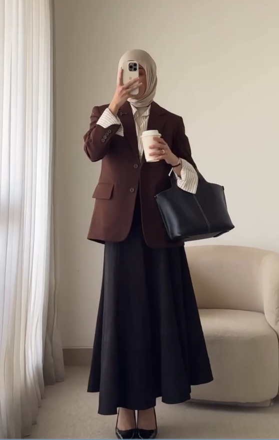 Elegant Modest Two-Piece Set