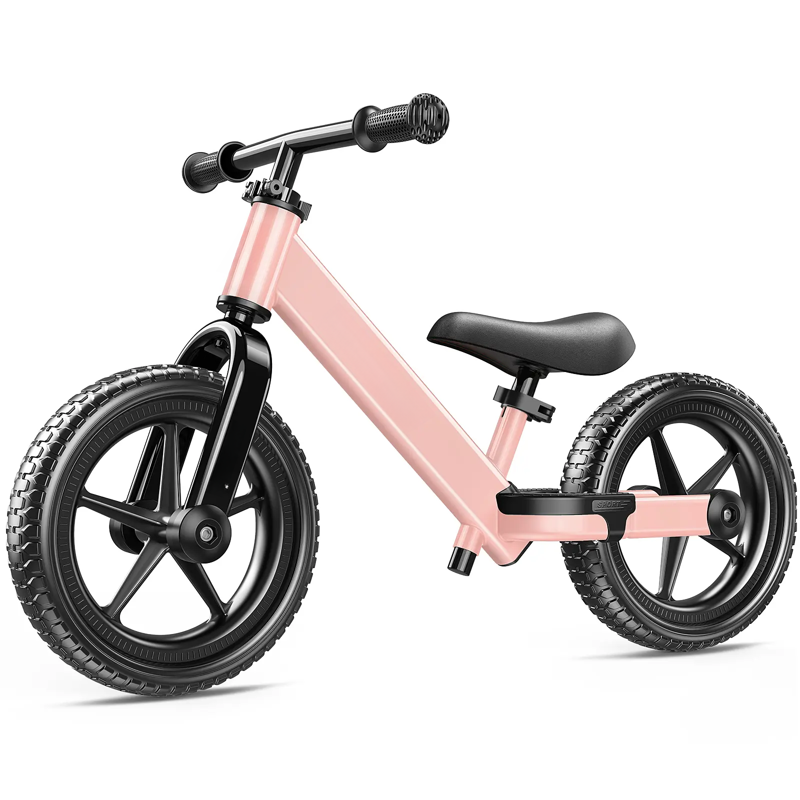  Toddler Balance Bike for Boys and Girls Ages 2-5, No-Pedal Kids Bicycle Toy, Tool-Free Adjustment, Customizable Plate with Stickers, Birthday Gift Idear，Mini Bicycle，Boys & Girls Bike #backtoschool #glowup