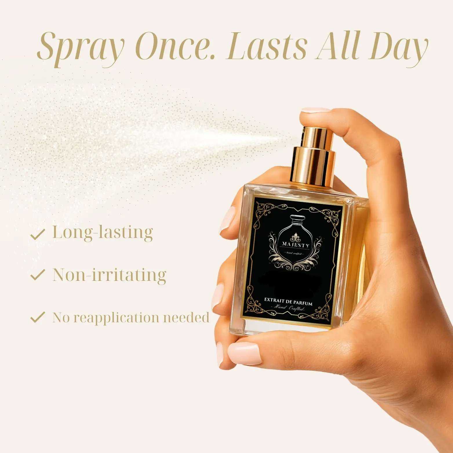 Luxury Men's Perfume - Long Lasting Premium Scent with Vanilla & Citrus Notes