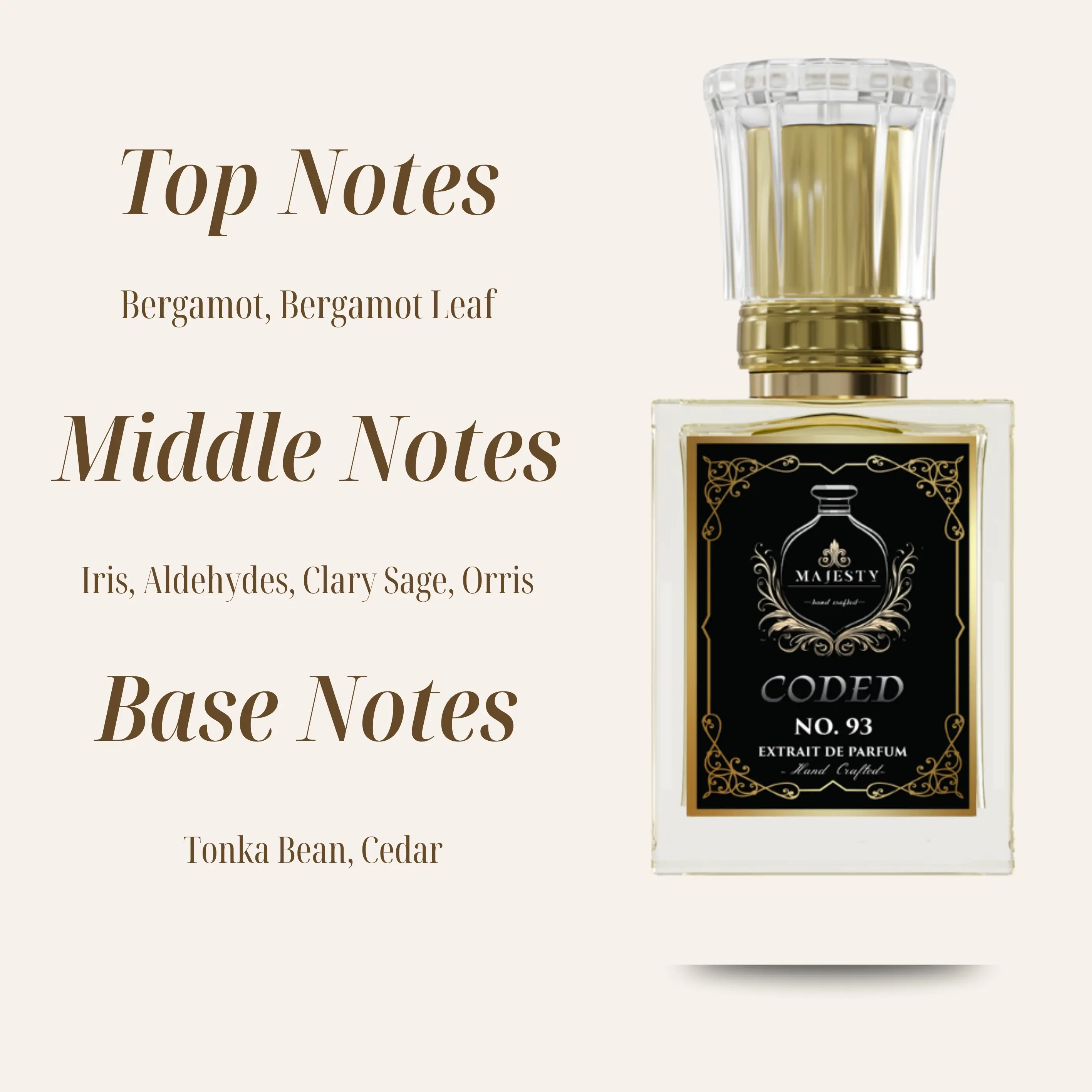 Luxury Men's Perfume - Long Lasting Premium Scent with Vanilla & Citrus Notes