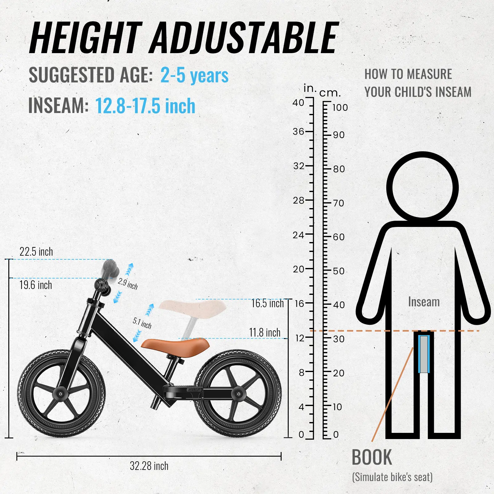  Toddler Balance Bike for Boys and Girls Ages 2-5, No-Pedal Kids Bicycle Toy, Tool-Free Adjustment, Customizable Plate with Stickers, Birthday Gift Idear，Mini Bicycle，Boys & Girls Bike #backtoschool #glowup