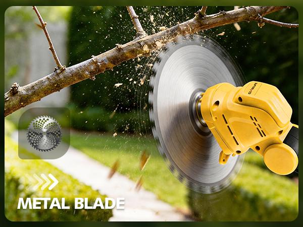 GEVEELIFE Bruchless Electric Weed Wacker String Trimmer,21V Cordless Weed Eater and Edger, 15'' Cutting Width with 2*5.0Ah Batteries Powered Brush Cutter, 4 in 1 Lawn Mower , Eco Friendly Grass Cutter,