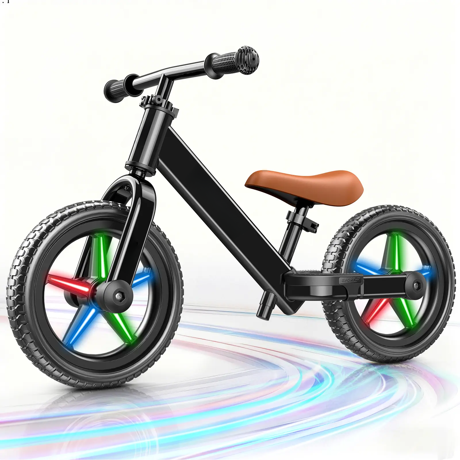  Toddler Balance Bike for Boys and Girls Ages 2-5, No-Pedal Kids Bicycle Toy, Tool-Free Adjustment, Customizable Plate with Stickers, Birthday Gift Idear，Mini Bicycle，Boys & Girls Bike #backtoschool #glowup