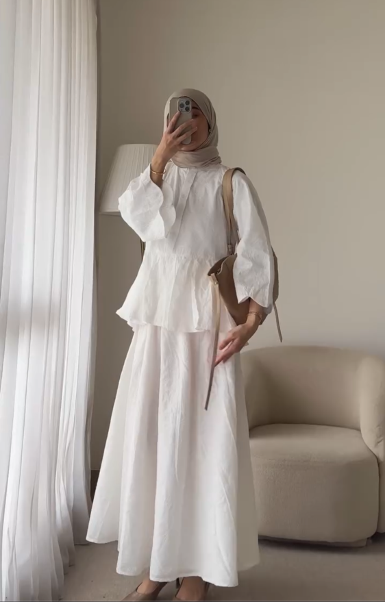 Timeless Whites Embroidered Raya Set