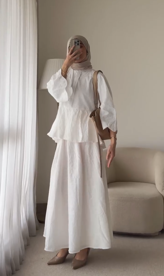 Timeless Whites Embroidered Raya Set