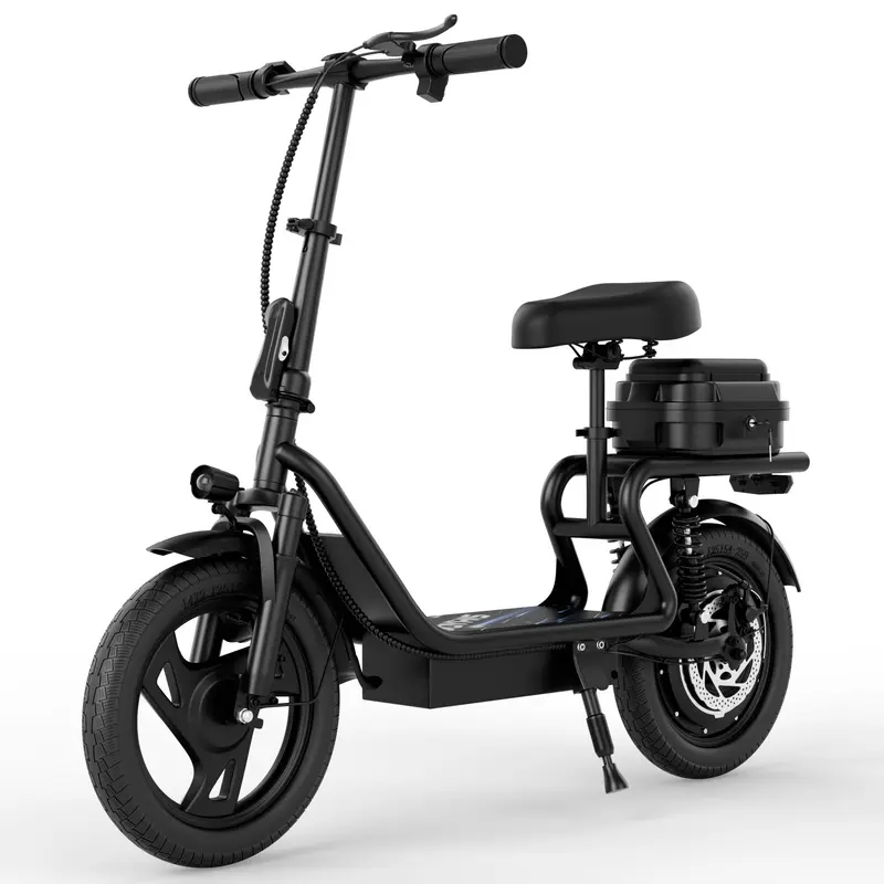 【Summer Clearance】Adult 500W Electric Scooter with Seat - 48V 10.4Ah Battery, 22 mph Top Speed, 21-27 mi Range
