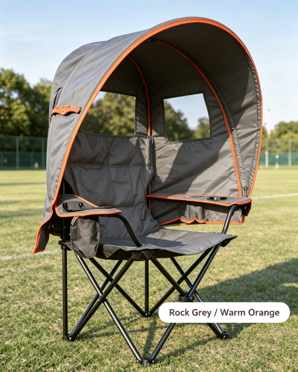 Sports Shade Canopy, Portable Outdoor Sun & Rain Shelter with Ventilated Dome Design for Sports & Outdoor Events