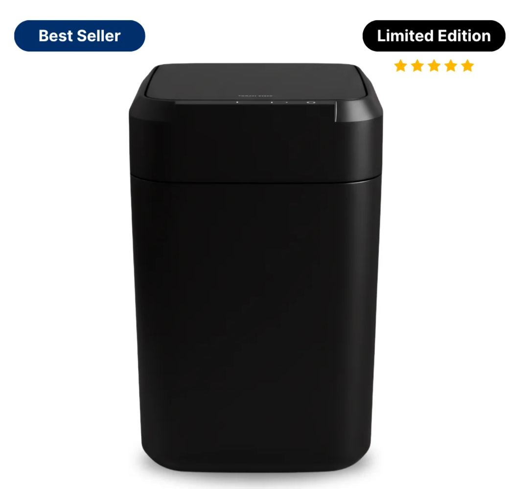 HULIABU® 17L - Touchscreen, Self-Sealing Smart Trash Can