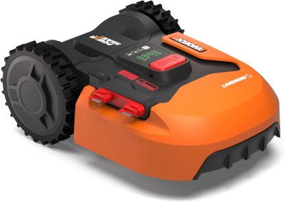 WORX Landroid WR184E robot tondeuse connecté - Pour 400 m2 WiFi pente 35 pour cent coupe bordures rapide-Nestuphut