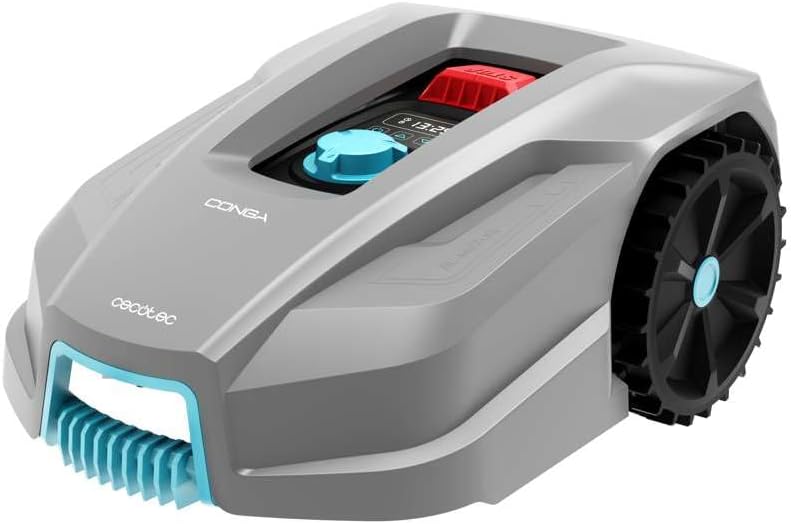 Cecotec Conga Grasshopper 800 Connected robot tondeuse - Application moteur sans balais et détecteur de pluie-Nestuphut