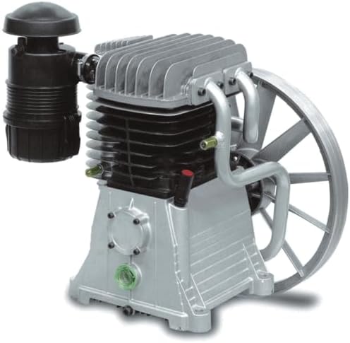 Tête de compression d'air ABAC 7,5 CV 12 bar avec filtre à air débit 850 L par min pour système pneumatique-Nestuphut