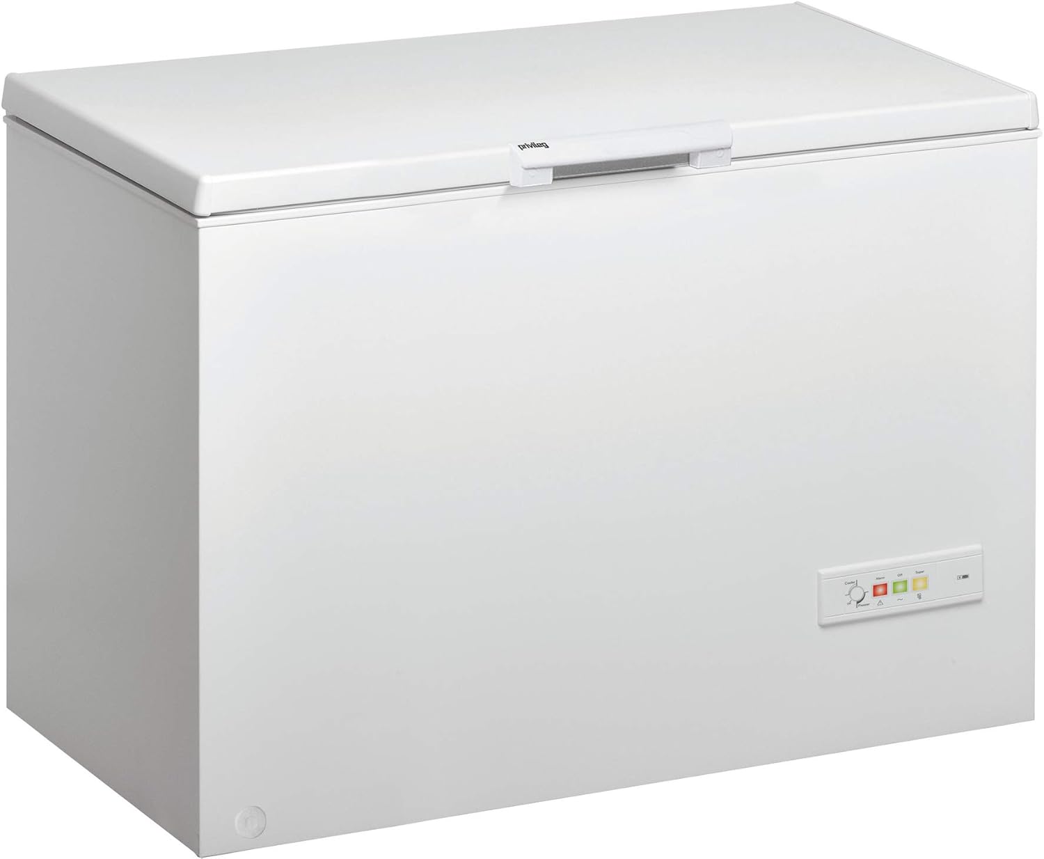 Privileg PFH 606 congélateur coffre or - 312 L capacité utile - Cool or freeze super congélation - éclairage intérieur sécurité enfant autonome-Nestuphut