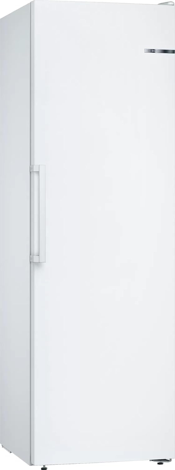 Bosch GSN58AWEV Série 6 congélateur blanc - 366 L pose libre avec 5 tiroirs - 191 x 70 cm - porte droite verre 97,2 kg puissance 120 W-Nestuphut