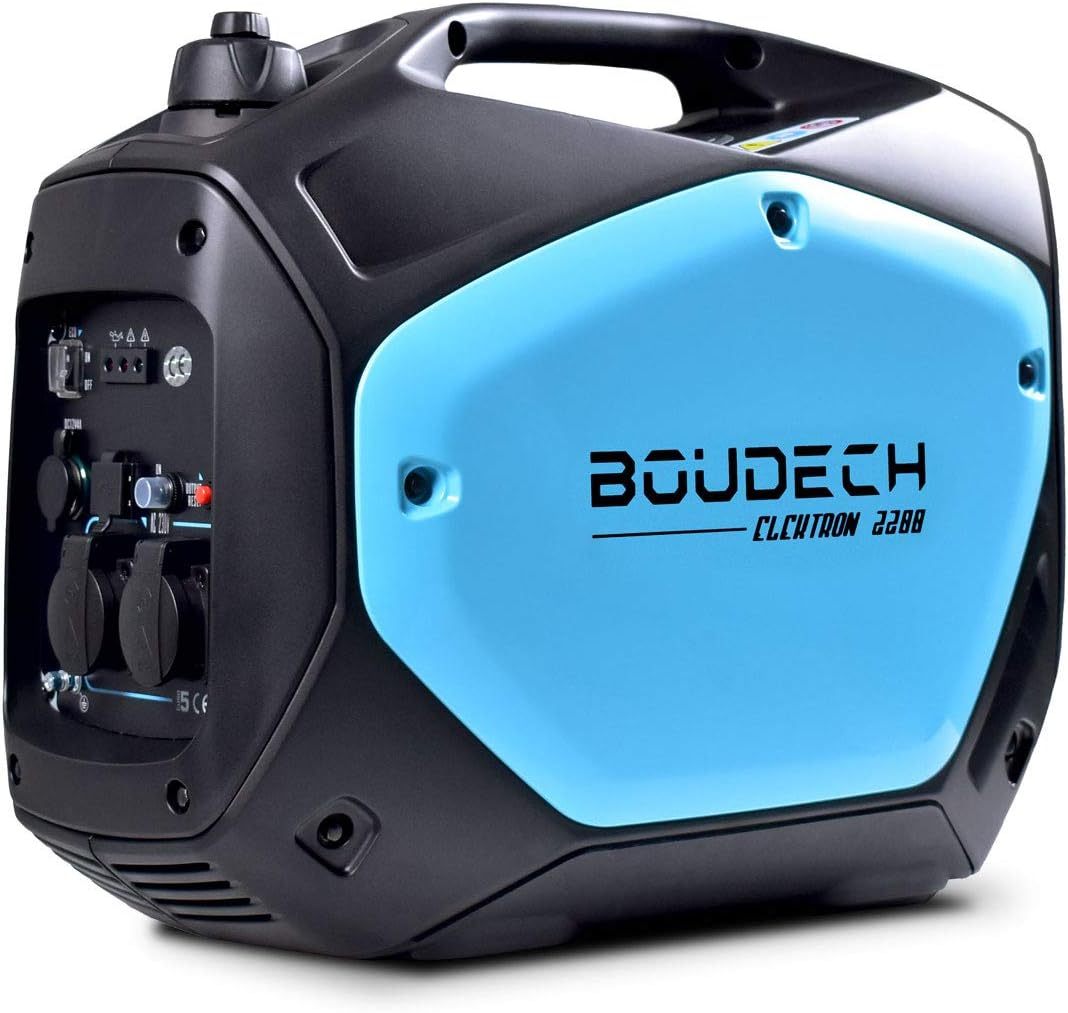 Générateur numérique BOUDECH Elektron 2200 - 2 kW essence 230 V moteur OHV 4 temps portable-Nestuphut
