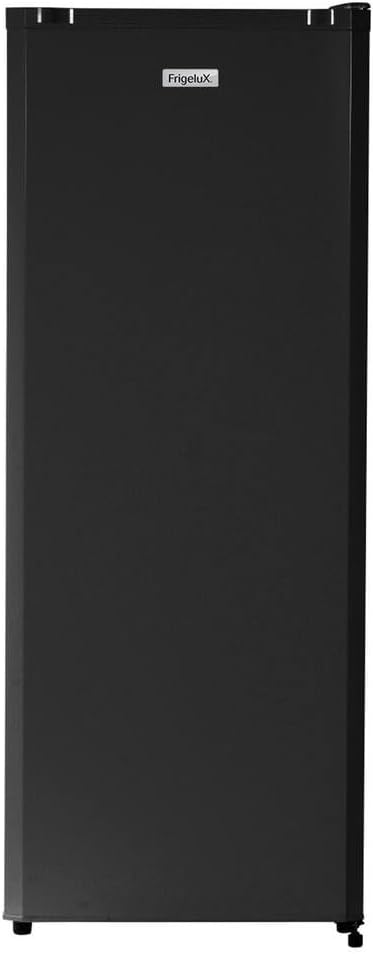 FrigeluX R4A218NE réfrigérateur armoire noir - 218 L avec congélateur interne - 57 x 55 x 141 cm - autonome 1 porte dégivrage automatique-Nestuphut