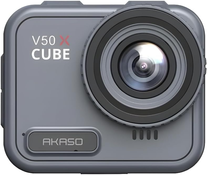 AKASO V50 X Cube - Caméra d action 1080p - Wi Fi IPX8 zoom optique 4 et batterie 1050 mAh-Nestuphut