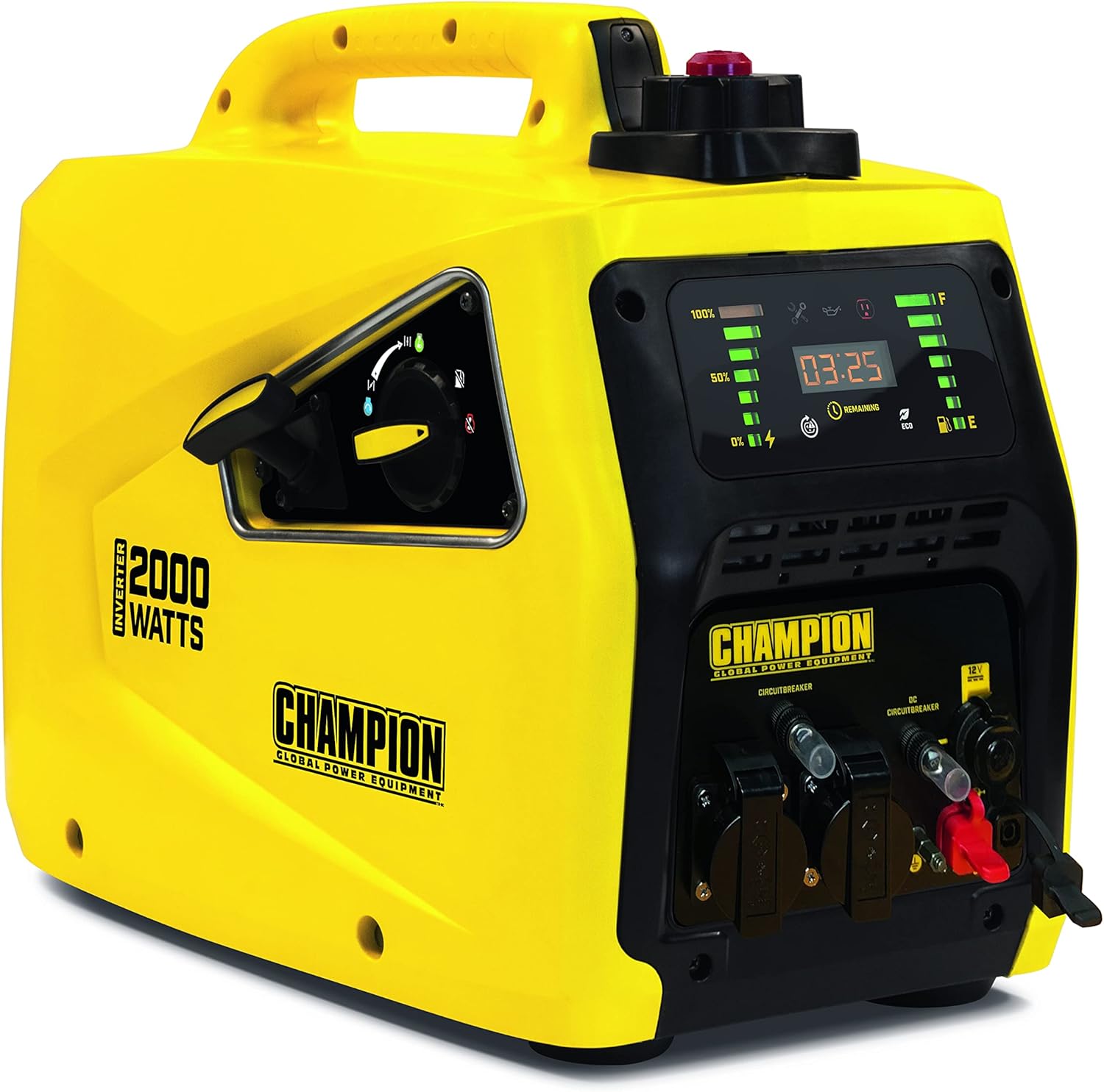 Générateur inverter Champion 8200i EU - 2000 W essence avec affichage LED et autonomie jusqu à 11 h-Nestuphut