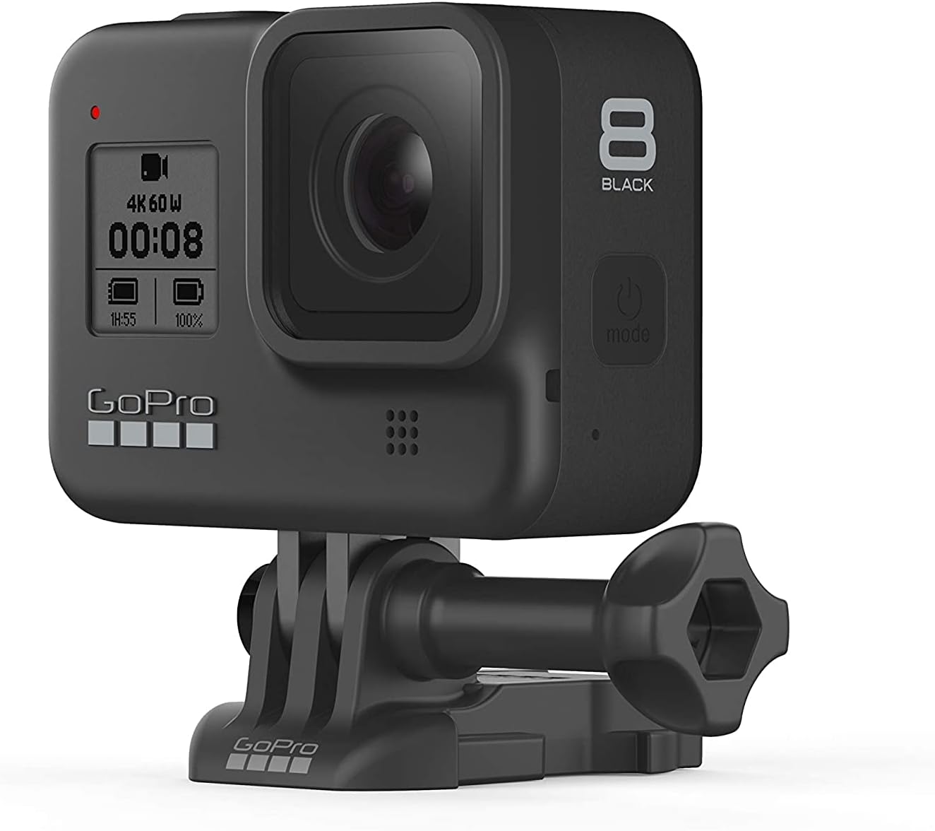 Caméra GoPro HERO8 - 4K HD - étanche - écran tactile - photo 12 MP - diffusion en direct - stabilisation intégrée-Nestuphut