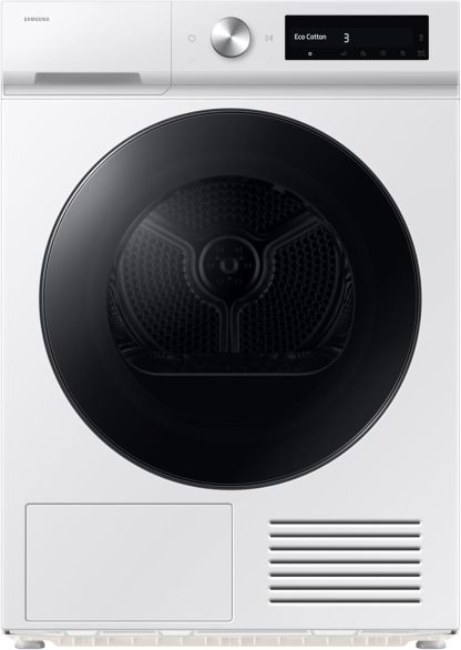 Samsung Sechoir 9Kg DV90DB7845GWU3 Chargement Frontal Acier Inox 60x60x85 Blanc Tambour Inox Machine Sechage Domestique - Samsung Sechoir 9Kg DV90DB7845GW - Sechage Performant Domestique Moderne-Nestuphut