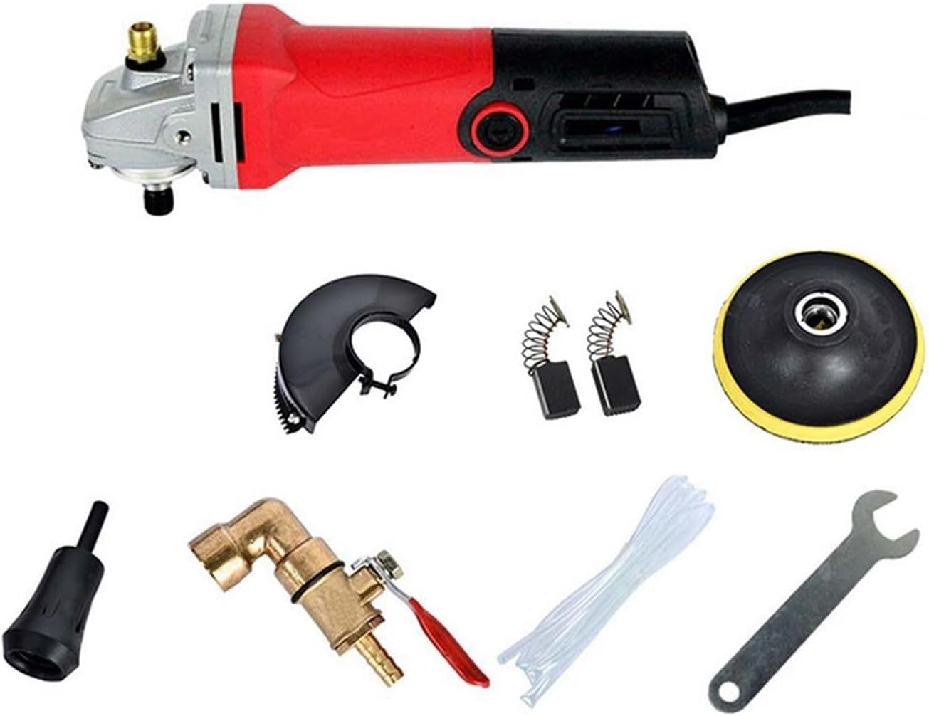 Meuleuse à eau portable 900 W 50 Hz - Polisseuse humide pour pierre à main - Vitesse variable modèle 1-Nestuphut