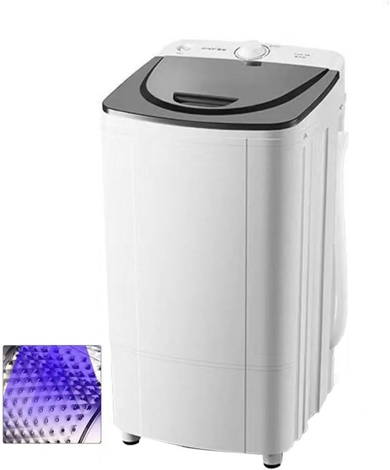 KSWBD Sechoir 10Kg Economie Energie Lumiere Bleue 360 Degrés 2800RPM Drainage Gravite Acier Inoxydable Portable Haute Capacite - KSWBD Sechoir 10Kg Haute Capacite Economie Energie 360 Degrés Portable-Nestuphut
