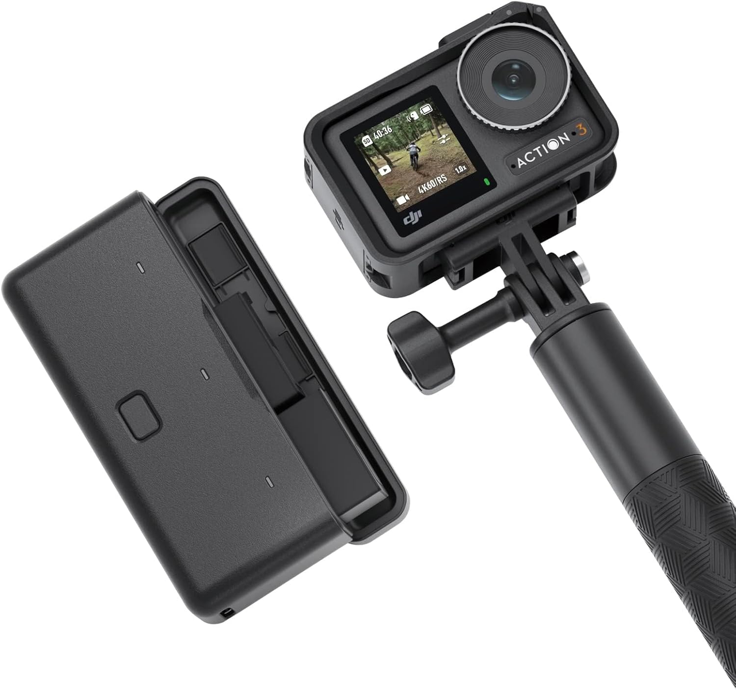 Caméra d'action Osmo Action 3 Bundle Aventure - vidéo 4K 120 fps - grand angle - HorizonSteady - étanche 16 m - WiFi Bluetooth USB-Nestuphut
