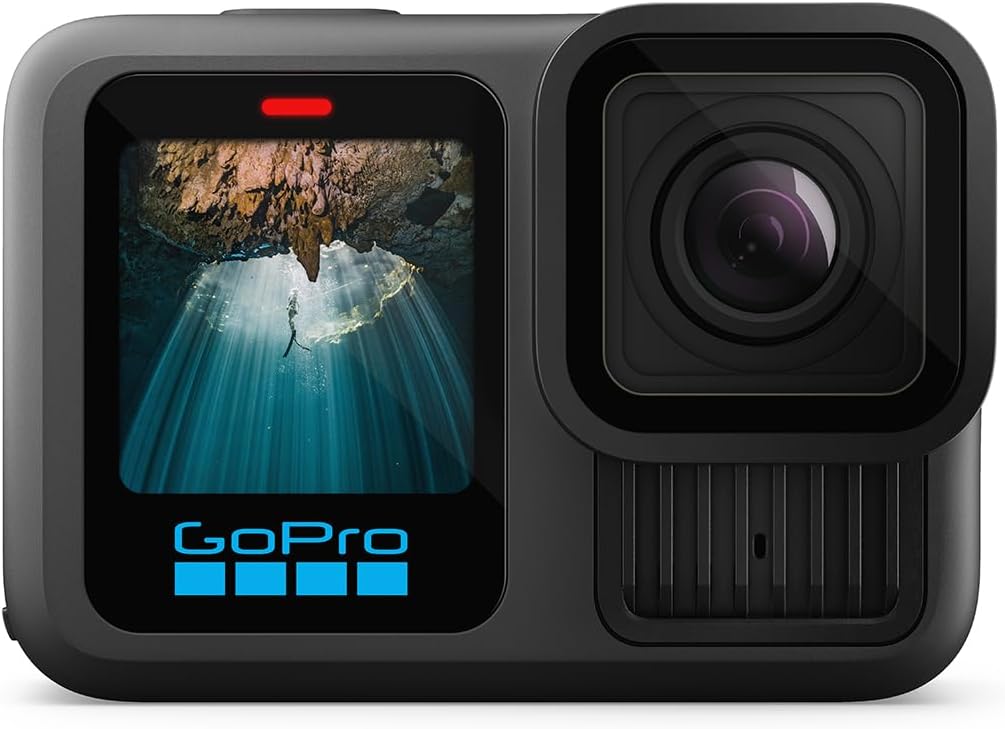 GoPro HERO13 Black - Caméra d action étanche - Vidéo 5.3K60 photo 27 MP USB et compatibilité objectifs HB-Nestuphut